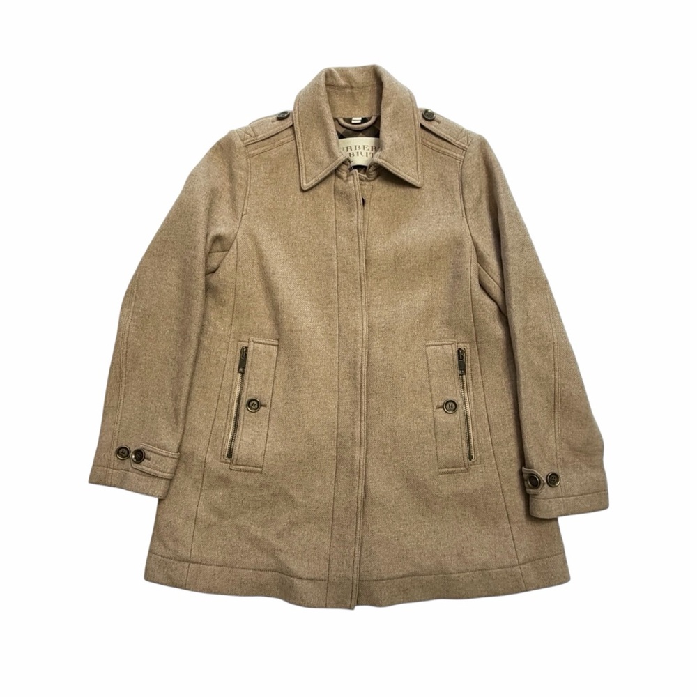 BURBERRY BRIT | Wool Blend Coat - Picture 2 of 12